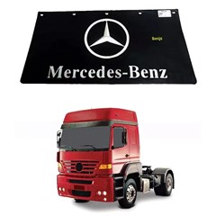 Aparabarro Lameiro Mercedes-Benz 1938-S, 1944-S (60X30cm) - Traseiro