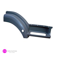 Paralama Dianteiro Cabine + Estribo Mercedes-Benz Axor 1933, 2831 Cabine Simples Lado Direito - 9446660701