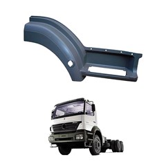 Paralama Dianteiro Cabine + Estribo Mercedes-Benz Axor 1933, 2831 Cabine Simples Lado Direito - 9446660701