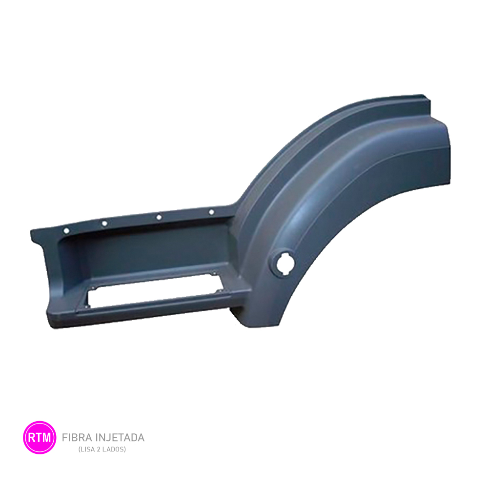 Paralama Dianteiro Cabine + Estribo Mercedes-Benz Axor 1933, 2831 Cabine Simples Lado Esquerdo - 9446660601