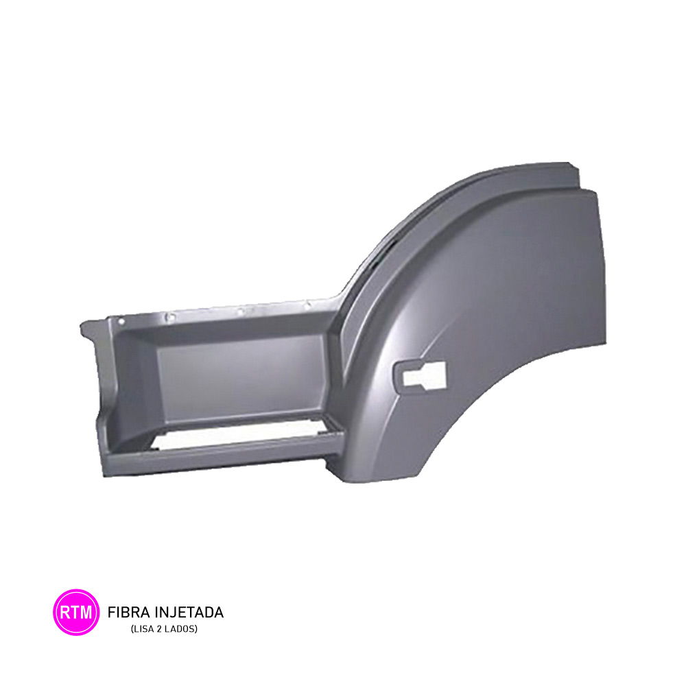 Paralama Cabine Caminhão Mercedes-Benz Axor 4140 (Estribo) Lado Esquerdo - 9586601101
