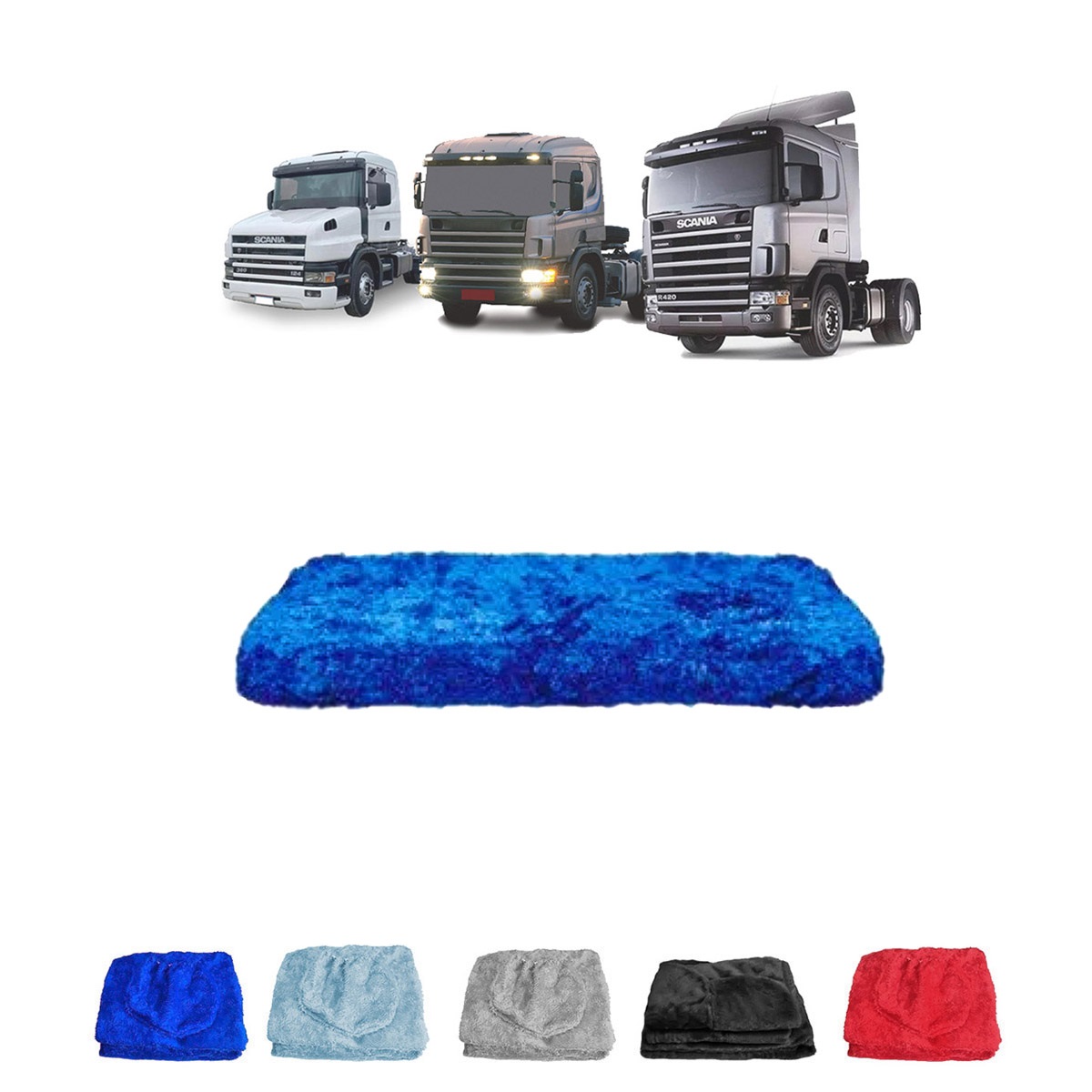 Capa Cama SC 124 S4 S5 Apos 2007 Highline - Azul