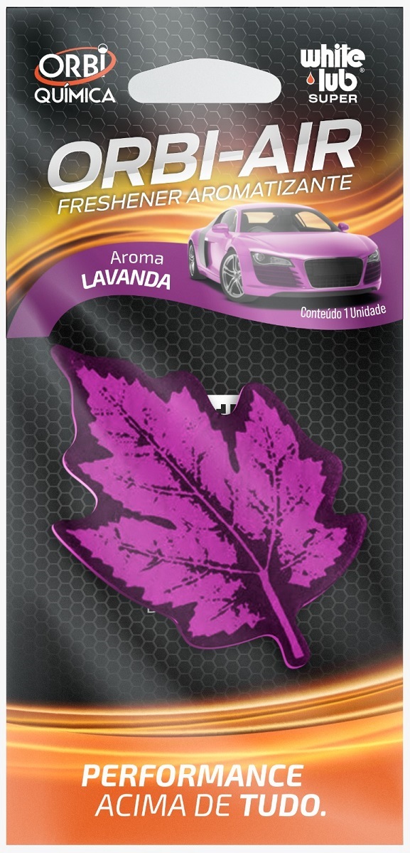 Aromatizante Automotivo Folhinha Roxa Lavanda Uso Universal - Deixe seu caminhão, trator, carro ou qualquer Veículo sempre perfumado e agradável