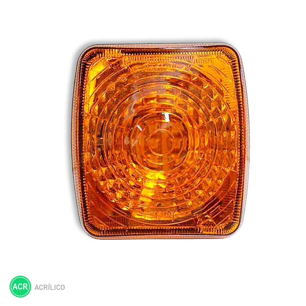 Lanterna Carreta Guerra Após  2004 Avulsa LED - Amarela Bi-Volt