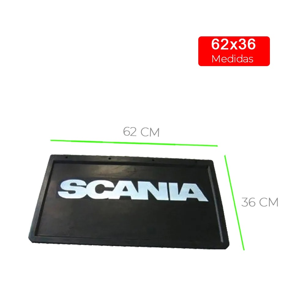 Aparabarro Lameiro Scania Série 4 Após 1998 (62X36cm) - Traseiro