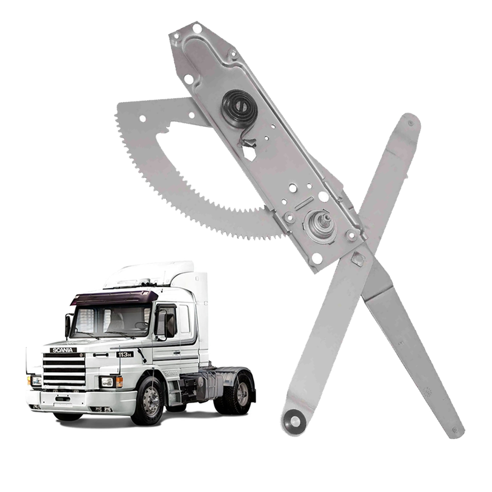 Maquina Vidro Caminhão Scania 113 ”T” ou ”R” Lado Direito - 524784 Maquina Vidro Caminhão Scania 113 ”T” ou ”R” Lado Direito - 524784