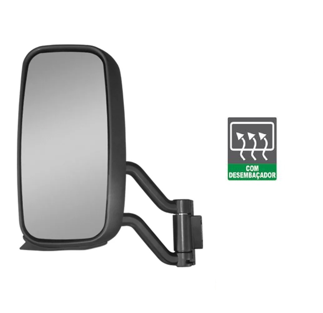 Retrovisor Caminhão Volvo FH NH 1998 a 2009 Com Desembaçador Lado Esquerdo