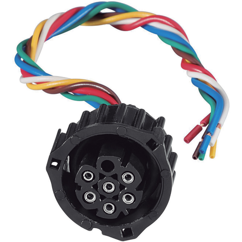Conector Lanterna Traseira Caminhão Volvo FH NH, Scania 124, Ford, Mercedes-Benz