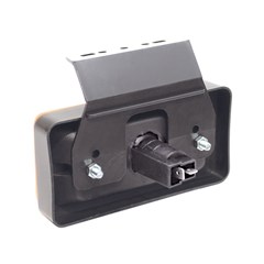 Lanterna Lateral Bau Modelo Novo - Vermelha Retangula