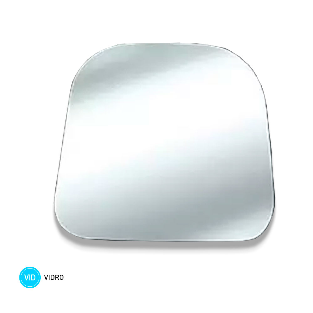 Vidro Retrovisor Caminhão Scania 124 Auxiliar Sem Desembaçador Lado Direito