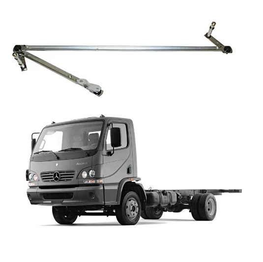 Kits Mecanismo Limpador Parabrisa Caminhão Mercedes-Benz Accelo 715, 915C 2005/