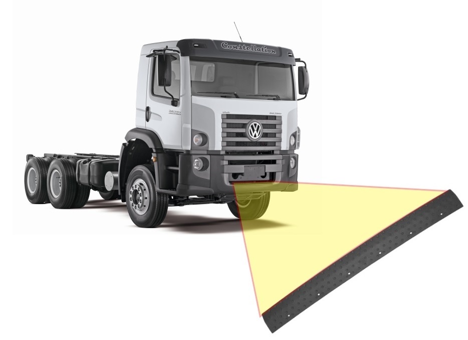 Estribo Parachoque Caminhão Volkswagen Constellation (Todos) Plástico Cinza - 2S2821331