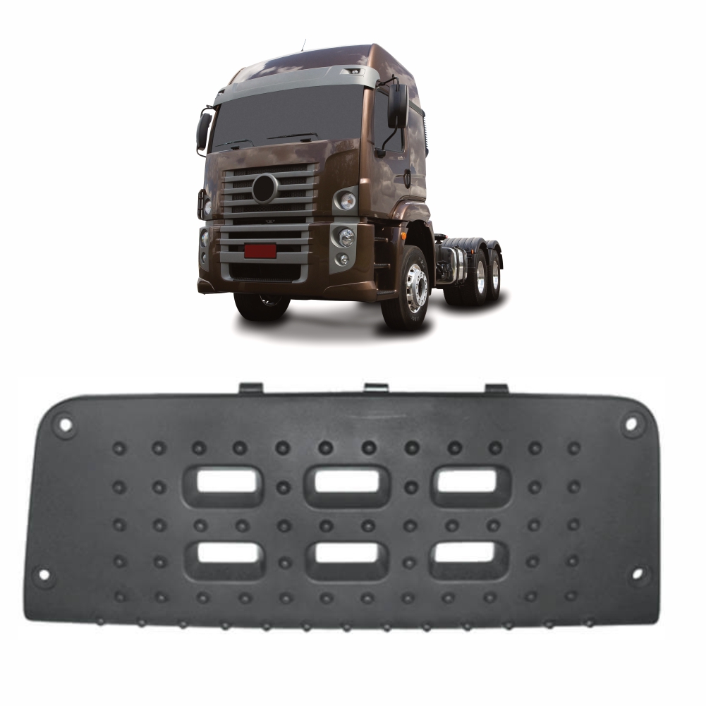 Estribo Pisar Vw Constellation 2006/ Cabine Alta Central (Plastico) Esquerdo - 2T2821685