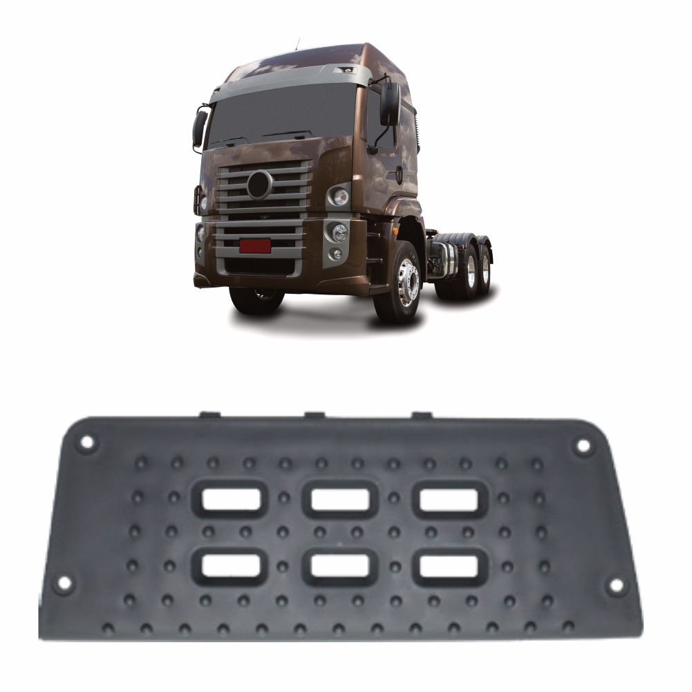 Estribo Pisar Vw Constellation 2006/ Cabine Alta Superior (Plastico) Direito - 2T2821688