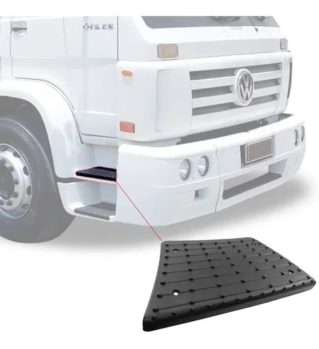 Estribo Pisar Vw Worker 2000/ Superior Preto Esquerdo - 2VF863735A