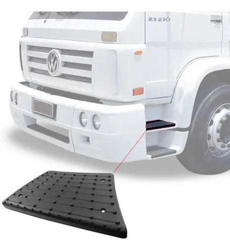 Estribo Pisar Vw Worker 2000/ Superior Preto Direito - 2VF863736A