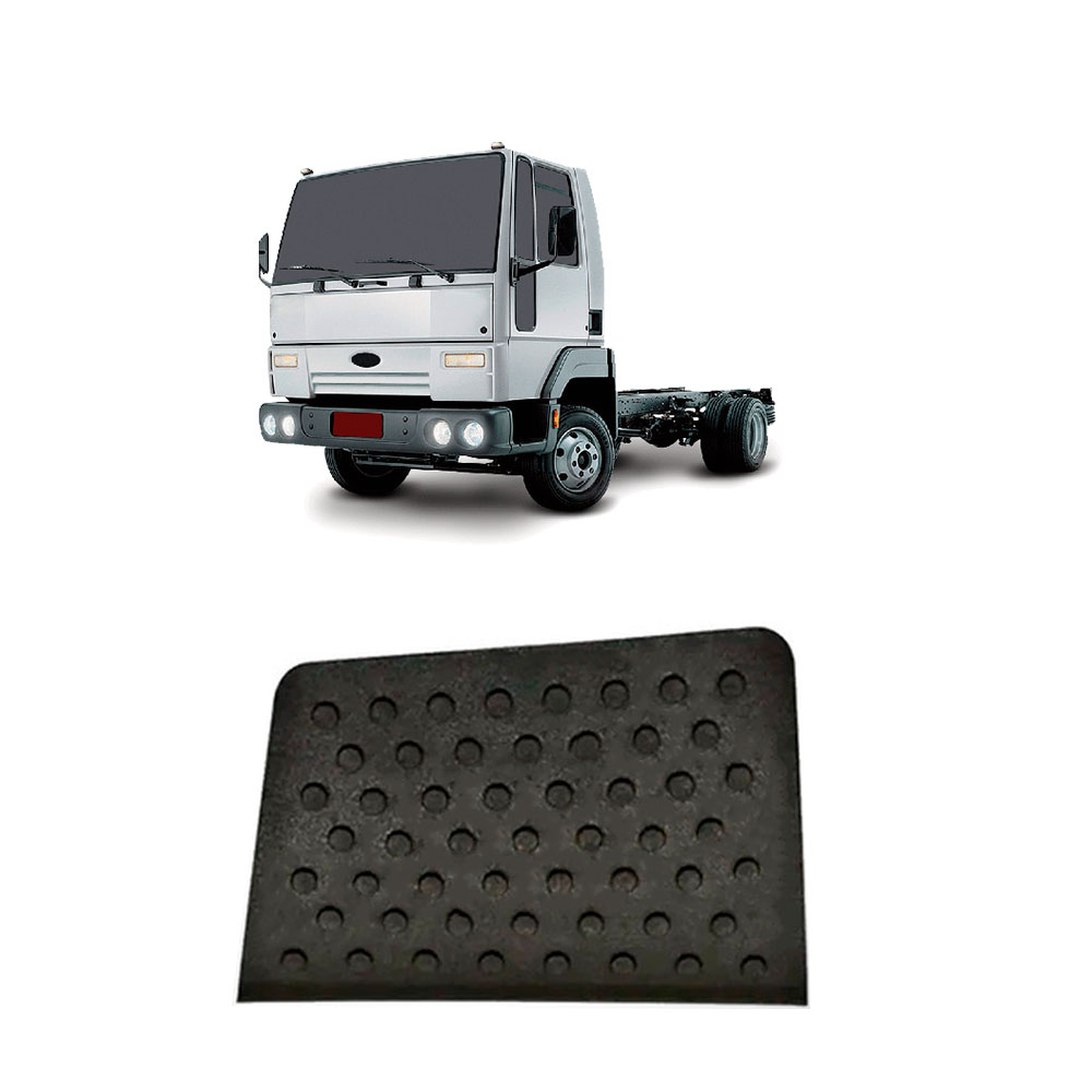 Borracha Estribo Caminhão Ford Cargo 2000 a 2010 Lado Esquerdo