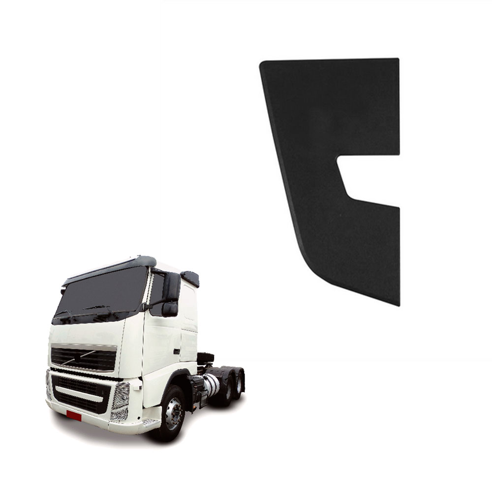 Tampa Grade Caminhão Volvo FH 2010 a 2014 Inferior Lado Direito - 82063911