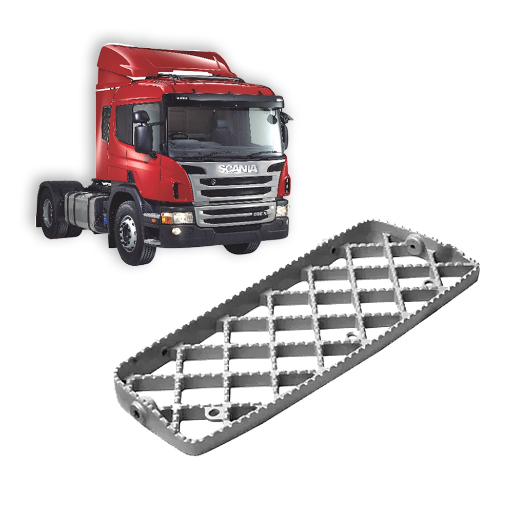 Estribo Pisar Caminhão Scania Série 5 Central Lado Direito - 1779114