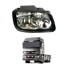 Farol Principal Caminhão Mercedes-Benz Actros até 2008 Eletrico Lado Direito - 9438200461
