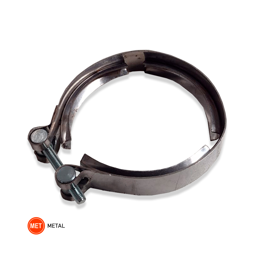 Abraçadeira Escapamento Caminhão Scania 124 P T R Tubo Catalisador - 1387136