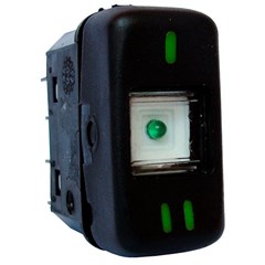 Chave Tecla Farol Caminhão Mercedes-Benz 709 1618 1989 a 1995 Preta 12 Volts