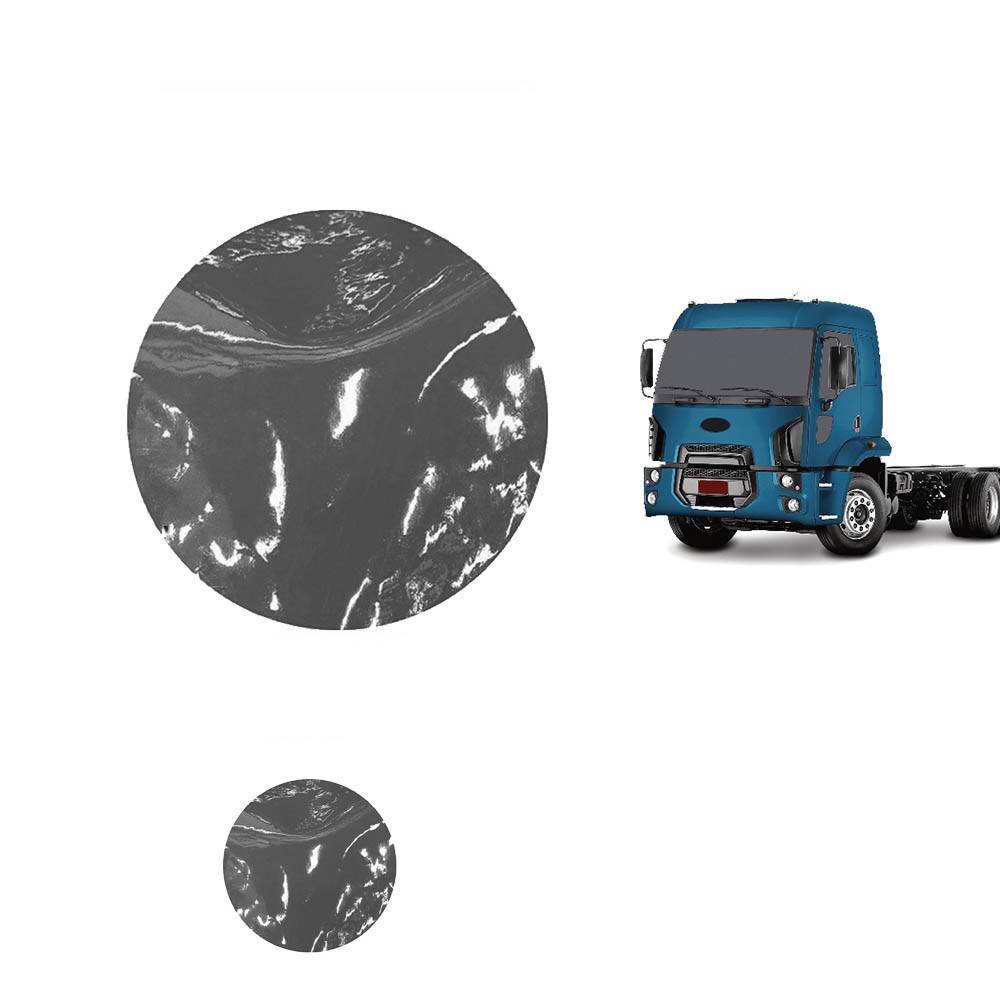 Tapete Verniz Caminhão Ford Cargo Após 2011 Cabine Dupla - Cinza