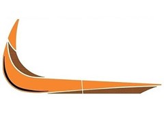 Faixa Decorativa Caminhão Scania Série 4 ”T” ou ”R” - Alaranjada