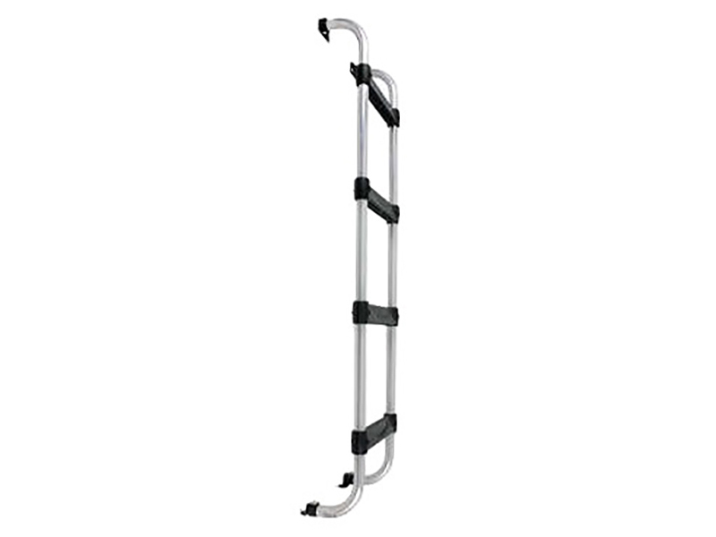 Escada Traseira Caminhão Ford Cargo Após 2011 Cabine Alta Cromada