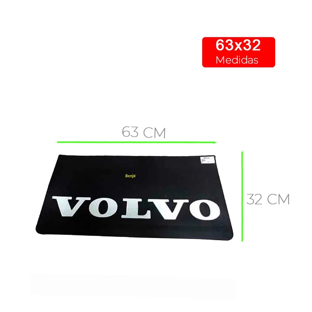 Aparabarro Lameiro Volvo XH, NL, EDC (63X32cm) - Traseiro