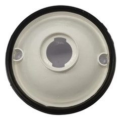 Lanterna Lateral Facchini Redonda Moderna, Universal - Cristal
