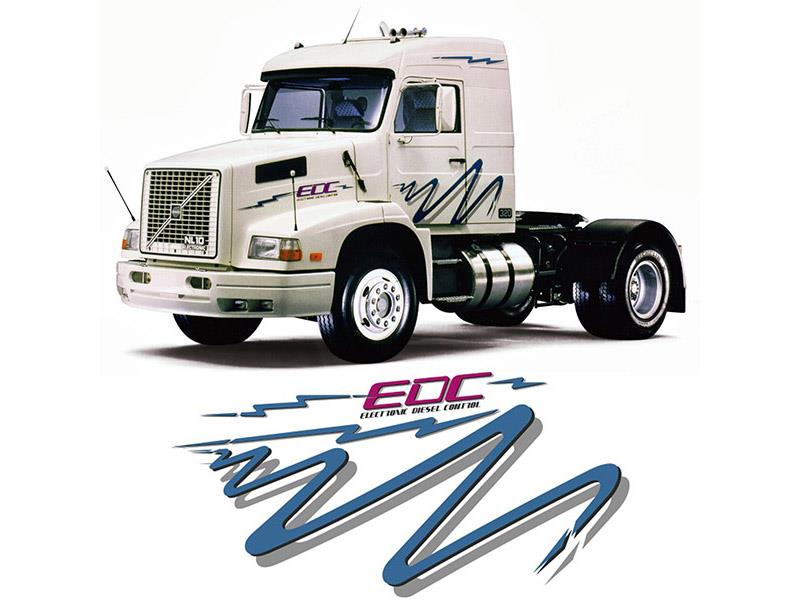 Faixa Decorativa Para Caminhão Volvo EDC 1996 a 1999 Azul