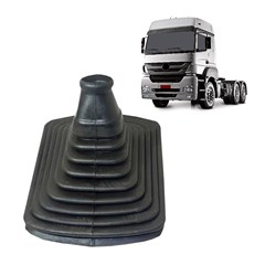 Borracha Alavanca Câmbio Caminhão Mercedes-Benz Axor Após 2005 Superior Preta