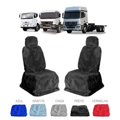 Capa Banco Caminhão Merecde-Benz Atego Após 2005 Preto