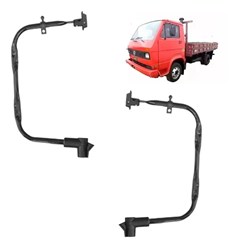 Par Braço Retrovisor Caminhão Volkswagen 7.100, 8.140 04 a 2009 com Amassado