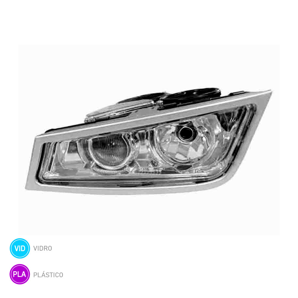 Farol Auxiliar Caminhão Volvo FH Após 2010 Lado Esquerdo (02 Lâmpada) - 21297918