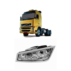 Farol Auxiliar Caminhão Volvo FH Após 2010 Lado Esquerdo (02 Lâmpada) - 21297918