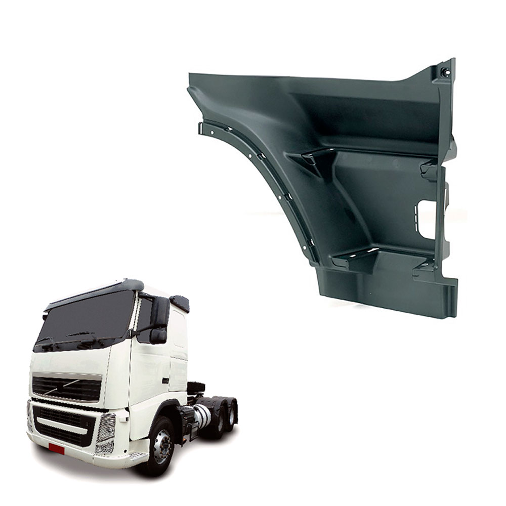 Tampa Lateral Estribo Caminhão Volvo FH de 2005 Até 2014 Lado Direito - 3175928 Tampa Lateral Estribo Caminhão Volvo FH de 2005 Até 2014 Lado Direito - 3175928
