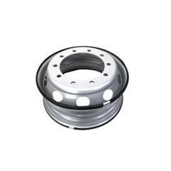 Roda Disco Pneu Sem Câmara 10 Furos - 7,5 X 22,5 Pneu 275 (Suspensys) - Ferro