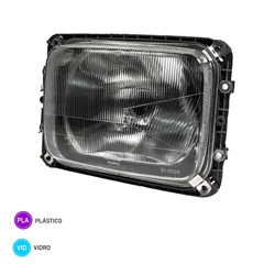 Farol Caminhão Mercedes-Benz 709, 1214C 1989 a 2011 Lado Direito Nino - 6888208661