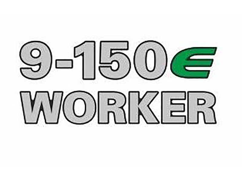 Emblema Identificação Resinado Espelhado Caminhão Volkswagen  9.150-E Worke Emblema Identificação Resinado Espelhado Caminhão Volkswagen  9.150-E Worke