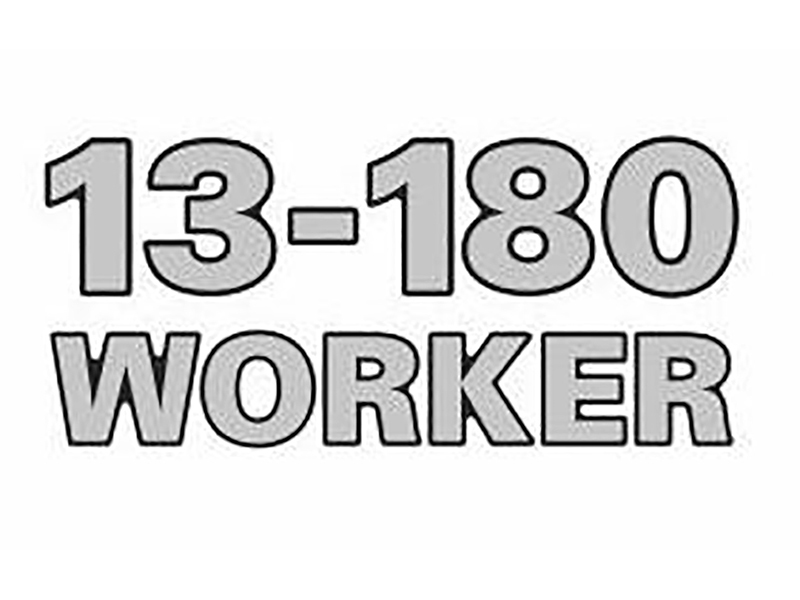 Emblema Identificação Resinado Espelhado Caminhão Volkswagen 13.180 Worker