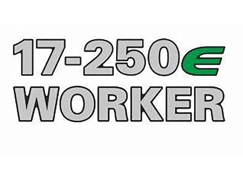 Emblema Identificação Resinado Espelhado Caminhão Volkswagen 17.250-E Work