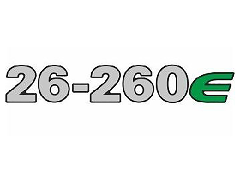 Emblema Identificação Resinado Espelhado Caminhão Volkswagen 26.260-E