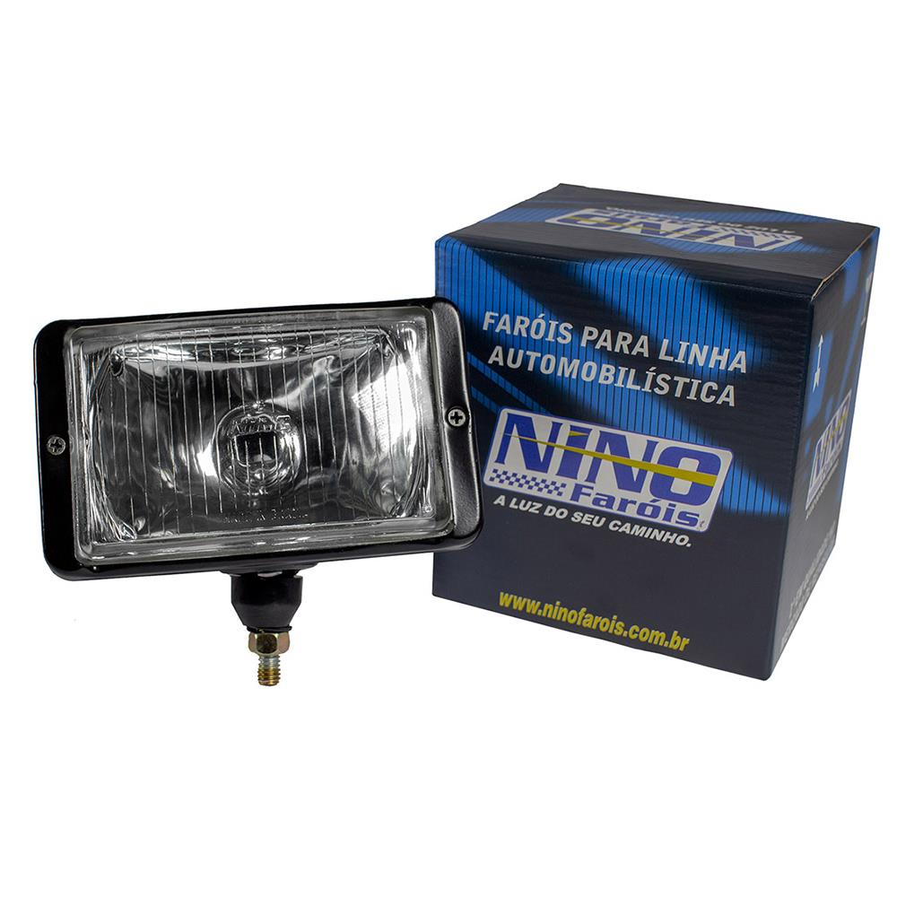 Farol Auxiliar Retangular Caminhão Mercedes-Benz 1935 H-3 155x90mm nino (F-121)