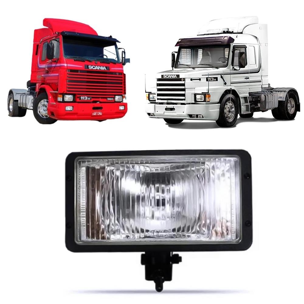 Farol Auxiliar Caminhão Scania 113 R, Volvo FH - Nino (F-118)