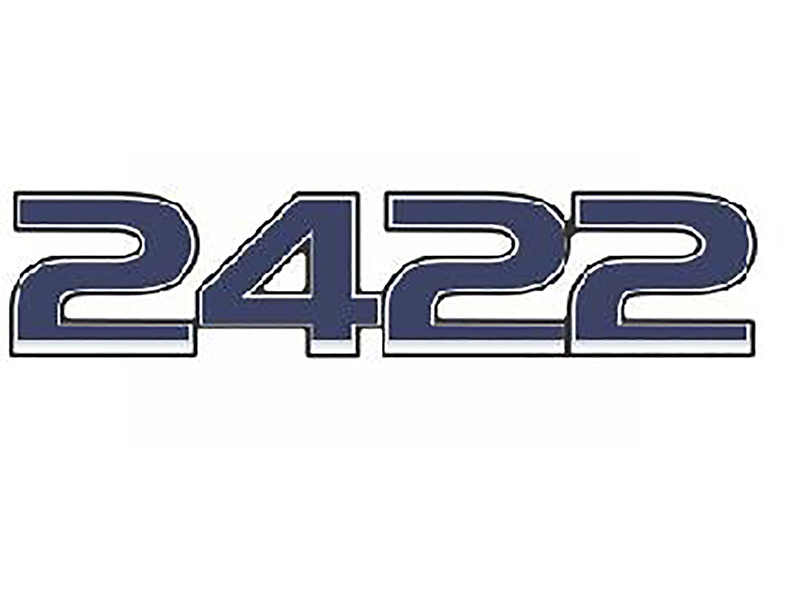 Emblema Identificação Resinado Caminhão Ford Cargo 2422