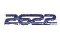 Emblema Identificação Resinado Caminhão Ford Cargo 2622