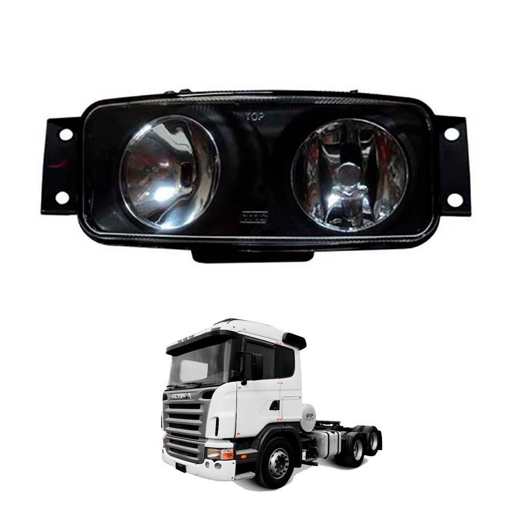 Farol Auxiliar Caminhão Scania Série 4 Lado Esquerdo (Sem Soquete) - 1358831