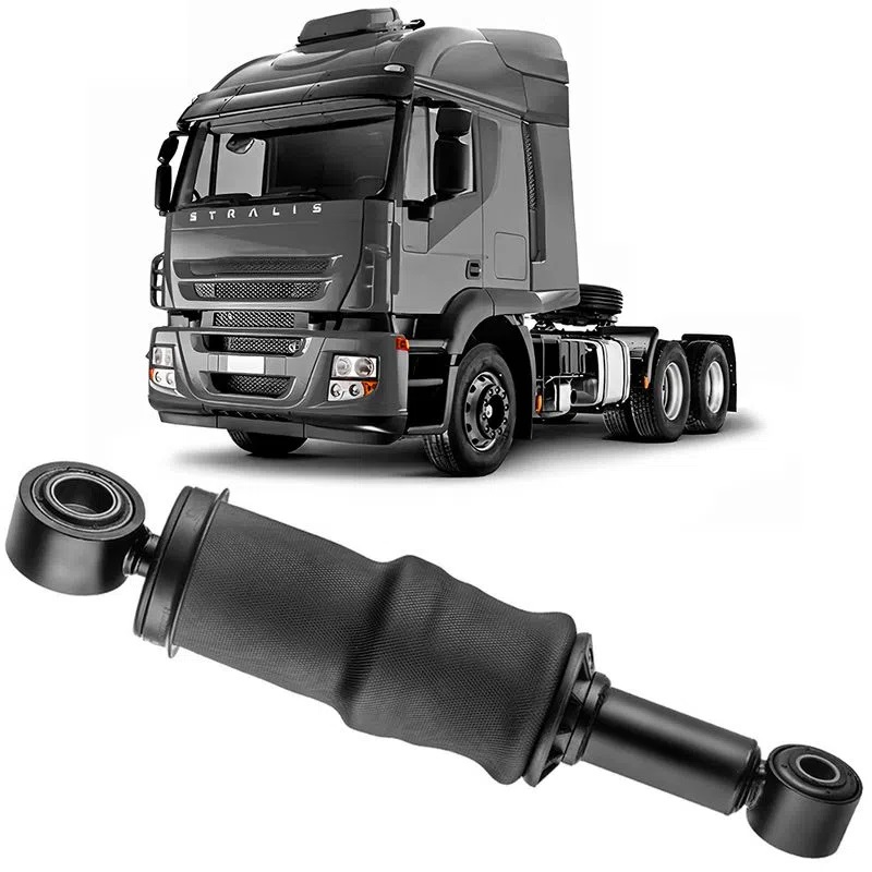 Bolsa Suspensão Cabine Caminhão Iveco Stralis Dianteiro (Com amortecedor) - 504080540 Bolsa Suspensão Cabine Caminhão Iveco Stralis Dianteiro (Com amortecedor) - 504080540